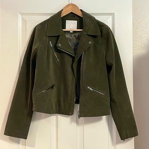 Anthropologie Ett:Twa Biddle Moto Jacket (size M)